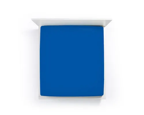 Formesse Bella Donna Jersey Spannbetttuch Royalblau 90x190 - 100x220 - Spannbetttuch in Royalblau, aus hochwertigem Jersey mit verdecktem Reißverschluss, sorgt für perfekten Sitz und ist in 27 intensiven Farben erhältlich.