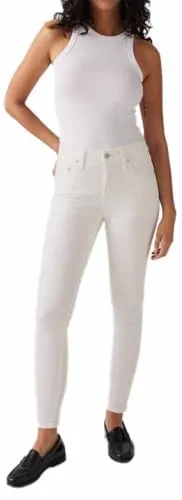 LEVI'S 721 High Rise Skinny Jeans - Damen Skinny Jeans in Cloud Dancer, mit hohem Bund für eine perfekte Passform und elastischem Denim für hohen Tragekomfort.
