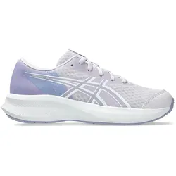 ASICS Patriot 14 GS Kinder Neutralschuh - lila, weiß, Größe 39 - Vielseitige Kinder-Laufschuhe für Straße und Wald. Robustes Obermaterial und minimal gedämpfte Sohle sorgen für Komfort und optimale Bodenhaftung.