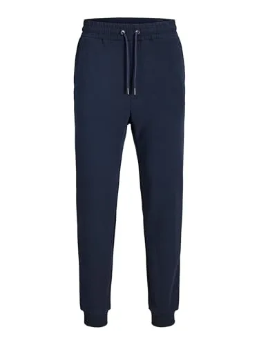 JJIGORDON JJSHARK Sweat Pants - Wanderhosen aus 100% Baumwolle mit elastischem Taillenbund und schickem Design, ideal für Komfort und Stil bei Outdoor-Aktivitäten.