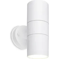 Wandlampe Außen Außenleuchte Außenbeleuchtung Spritzwasser- und Staubschutz - Weiß