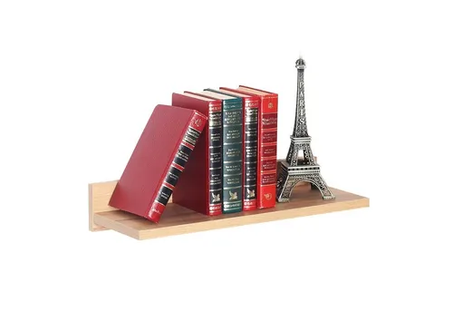 RICOO Wandboard WM056-EG – Schwebendes Wandregal für stilvolle Aufbewahrung - Wandboards – Modernes, freischwebendes Regal aus hochwertigen Holzwerkstoffen mit viel Stauraum für Bücher, Deko und mehr. Ideal für jedes Zimmer und einfache Montage.