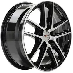 Platin P73 Diamond Black Front Polished 6x15 ET 38 4/100 Alufelge Schwarz - Sportlich-elegante Platin P73 Alufelge in Schwarz. Hochwertige Verarbeitung und modernes Design machen sie zur idealen Wahl für jedes Fahrzeug. Robuste Qualität, perfekt für Sommer- und Winterreifen.