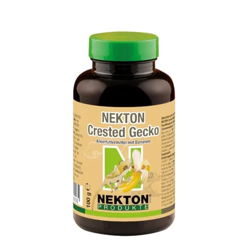NEKTON-Crested-Gecko mit Banane | Alleinfuttermittel speziell für Kronengeckos (100g)