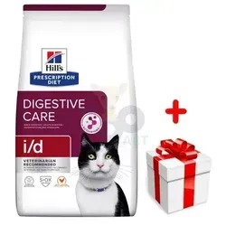 HILL'S PD Prescription Diet Feline i/d 1,5kg - Spezialdiät für Katzen mit Magen-Darm-Beschwerden. Hochverdauliche Rezeptur für eine ausgewogene Ernährung und Wohlbefinden. Ideal für empfindliche Katzen.