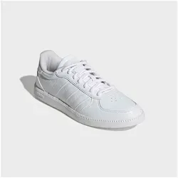 Adidas Damen BREAKNET Sleek Schuhe – FTWR White, 39 1/3 EU - Moderne Sneakers mit regulärer Passform, Memory-Schaum Einlegesohle für hohen Komfort und Gummiaußensohle für optimale Griffigkeit. Ideal für den Alltag.