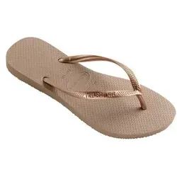 Havaianas Slim Sandalen Brazil 39/40 - Damen - Elegante und schmale Zehensandalen in Braun/Beige, ideal für entspannte Tage und Reisen. Hoher Tragekomfort und stilvolles Design. Entdecken Sie weitere Havaianas-Modelle bei Bergfreunde.de!