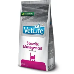 FARMINA Vet Life Cat Struvite Management 2kg - Katzenfutter zur Unterstützung der Harnwegsgesundheit, hilft effektiv bei der Vermeidung von Struvitsteinen und ist ideal für ausgewachsene Katzen.