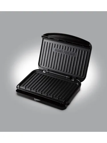 George Foreman Fit Grill - Medium 25810-56 - Grill für gesunde Küche, platzsparendes Design, schnelle Aufheizung und einfache Reinigung dank Antihaftbeschichtung.