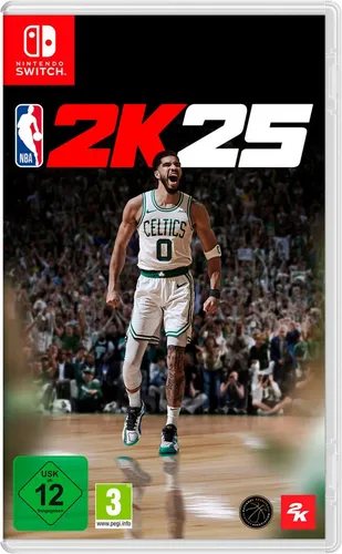 NBA 2K25 - Nintendo Switch Spiel, verbessertes Gameplay und authentische NBA-Erfahrung mit 5.000 VC Bonus bei Vorbestellung