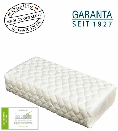 Garanta Nackenstützkissen Flexinet Air - Orthopädisches Viscoschaum Kissen - Kissen für optimalen Schlafkomfort, hergestellt in Deutschland aus hochwertigem Viscoschaum, waschbarer Bezug und geprüft von Hohenstein Instituten.