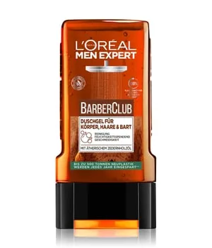 L'Oréal Men Expert Barber Club Duschgel 250 ml - Duschgel für Männer ab 25, reinigt Körper, Haare und Bart intensiv. Mit ätherischem Zedernholzöl für einen verwöhnenden Duft und angenehmes Hautgefühl.