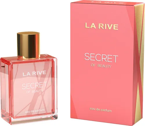 La Rive Secret of Beauty 100 ml Eau de Parfum für Damen - Damenparfum mit fruchtig-süßem Duft, ideal für jeden Anlass. Erleben Sie die verführerische Kombination aus Zimt, Apfel und Jasmin in dieser eleganten 100 ml Spray-Form.