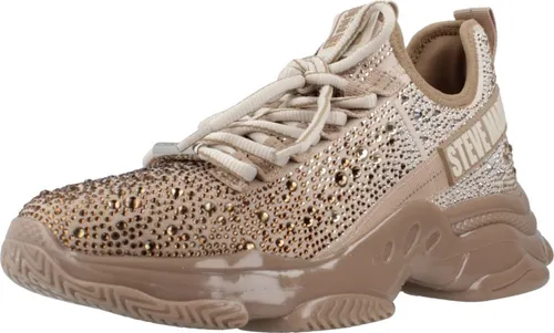 Steve Madden Mistica Sportschuhe Braun EU 39 – Glamouröse Sneaker für Frauen - Sneaker mit exklusivem Strassdekor, individuell anpassbarer Schnürung und gepolsterter, herausnehmbarer Decksohle – perfekt für Komfort und Stil.