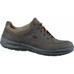 Jomos Herren Leder Halbschuhe choco, Weite H - Herren-Halbschuhe aus geschmeidigem Fettleder in choco, mit herausnehmbarem Fußbett für optimalen Tragekomfort und ideale Passform in Weite H.