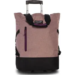 Punta Einkaufstrolley Wheel Sport Rosa-Fuchsia - 2-Rad Trolley, ausziehbares Gestänge und Bordgepäck zulässig, ideal für entspannte Einkäufe