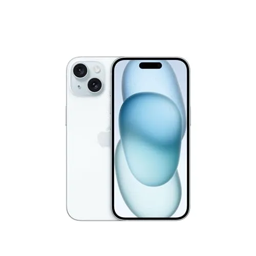Apple iPhone 15 (256 GB) - Blau (Generalüberholt)