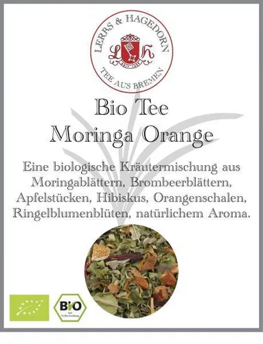 Bio Tee Kräutermischung Moringa Orange 1kg