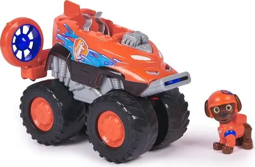 PAW PATROL Toy Vehicle Thmd Vhcs Mnstr Trck Zuma - Sortier- & Stapelspielzeug, fördert kreatives Spielen und Abenteuerlust bei Kindern