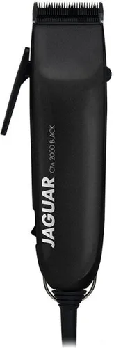 Jaguar CM 2000 Black Clipper Haarschneider - Profi-Haarschneidemaschine für präzise Haarschnitte, langlebige Qualität und ergonomisches Design für komfortables Arbeiten.