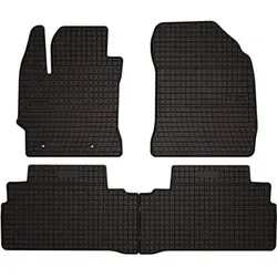 Gummimatten Toyota Verso 2009-2018 schwarz - Robuste Gummimatten für den Toyota Verso, perfekt für den Schutz des Fahrzeuginnenraums. Ideal für alle Wetterbedingungen und leicht zu reinigen.