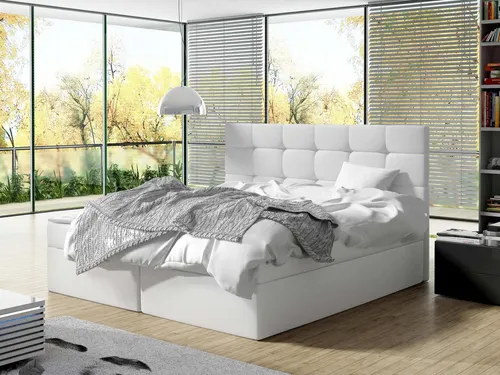 MIRJAN24 Boxspringbett Luanda mit Bettkästen - Boxspringbett Luanda 180x200 cm, inkl. Bonell-Matratze und Topper, ideal für optimalen Schlafkomfort und Stauraum durch zwei praktische Bettkästen.
