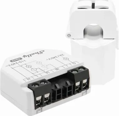 SHELLY EM GEN3 - Shelly EM Gen.3 Wi-Fi Stromzähler, Echtzeit-Energieüberwachung und einfache Integration in Smart Home Systeme