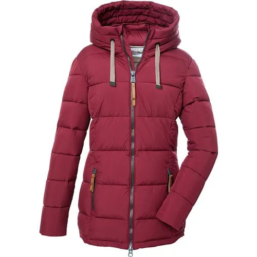 Sportliche Steppjacke "GW 12 WMN QLTD JCKT" für Damen, Gr. 50, lila (himbeere) - Funktionsjacken: Wasserabweisende und atmungsaktive Steppjacke mit hohem Kragen und Kapuze für optimalen Wetterschutz und Tragekomfort.
