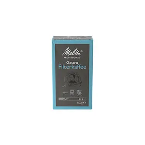 Melitta Gastro Mild Kaffee, gemahlen, Arabica- und Robustabohnen mild, 500 g