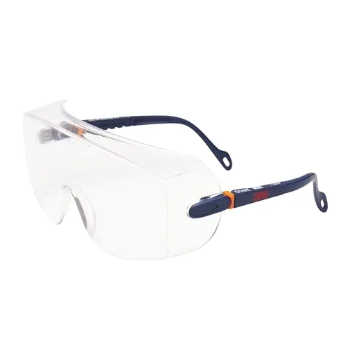 3M Classic Line Over Schutzbrille Optische Klasse 1 Schlagfester integraler Augenbrauenschutz Ref. 2800 CLO