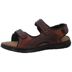 Reflexan Sandale 45 in Mocca - Elegante Sandale in Größe 45 aus hochwertigem Leder mit praktischem Klettverschluss. Ideal für Komfort und Stil im Alltag.