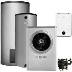 Bosch Luft/Wasser-Wärmepumpe Compress CS7001iAW 5 ORE-S, 4,6 kW, inkl. Speicher BH120-5, WH290