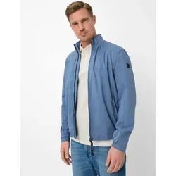 Brax Herren Blouson Style CALVIN ocean, Blau, Gr. S - Leichter Blouson aus hochwertigem Baumwollmix, ideal für stilvolle Freizeitlooks. Perfekt für den Alltag und angenehm zu tragen.