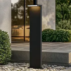 Außenleuchte Arcchio Iberion, Schwarz, für Terrasse, Aluminium, Modern - Elegante LED-Wegeleuchte Iberion – Ideal für den Außenbereich. Robustes Aluminium und IP65 Schutz bieten Langlebigkeit und zuverlässige Beleuchtung für Terrassen und Gartenwege.