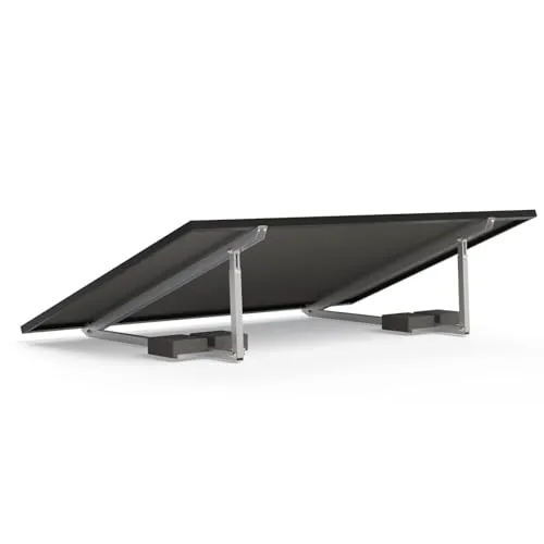 SOLAR ALLin Universal Montage-Set für Solarmodule - Flexibles Befestigungssystem für PV-Anlagen, bis zu 25% höhere Modul-Effizienz und einfache Montage