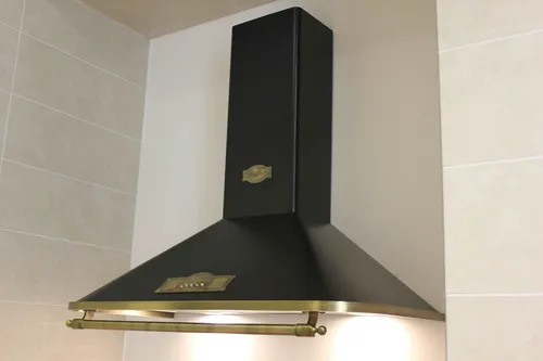 Wandhaube Kaiser ECO Schwarz 60cm EEK:A Dunstabzugshaube 910m³/h RABATT!