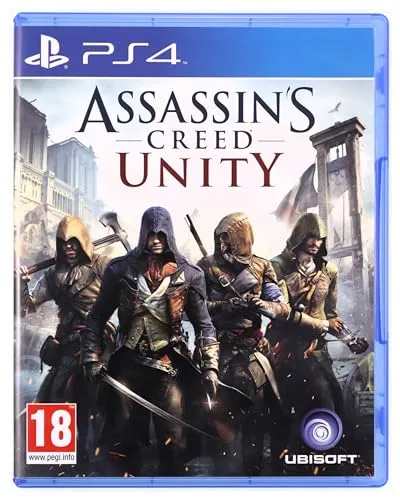 Assassin's Creed: Unity PS4 - Action-Adventure-Spiel für PS4, spielt während der Französischen Revolution. Erlebe epische Einzelspieler-Missionen und spiele im Online-Koop mit bis zu drei Freunden!