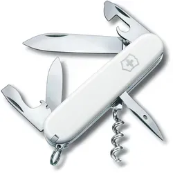Victorinox Schweizer Taschenmesser Spartan, Multitool mit 12 Funktionen - Taschenmesser mit 12 Funktionen, darunter Korkenzieher und Dosenöffner. Hergestellt in der Schweiz, vereint es höchste Qualität und Vielseitigkeit für jedes Abenteuer.