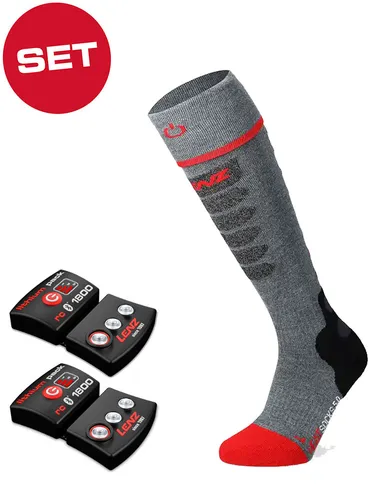LENZ HEAT 5.1 SLIM FIT Socken 2026 inkl. LITHIUM RCB 1800 Pack - 42-44