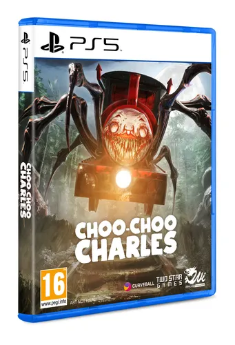 Choo Choo Charles - Überlebensspiel für PS5 - PS5-Spiel, in dem du gegen den blutrünstigen Zug Charles antrittst. Erlebe nervenaufreibende Missionen in einer offenen Spielwelt voller Gefahren!