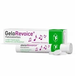 GeloRevoice Halstabletten Holunderblüte-Mentholfrei Lutschtablet