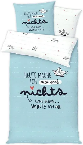 Sheepworld Bettwäsche Garnitur 2-tlg 135x200cm - Bettwäsche-Garnitur aus hochwertiger Mikrofaser, pflegeleicht und kuschelig weich – ideal für einen erholsamen Schlaf im Schlafzimmer.