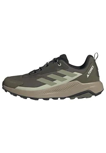 adidas Herren Terrex Anylander RAIN.RDY Wanderschuhe, Shadow Olive/Tent Green/Halo Green, 40 2/3 EU - Wasserdichte Wanderschuhe mit RAIN.RDY Technologie und Traxion Außensohle für optimalen Halt. Ideal für Outdoor-Abenteuer, leicht und robust.