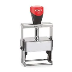 SCHWARZ Heavy Duty Expert Line Textstempel mit individueller Textplatte - Robuster Selbstfärber für Büro und Firmen, ideal für häufigen Einsatz. Stabil durch Stahlkonstruktion, großes Imagefenster für individuelle Gestaltung, optimiert den Arbeitsablauf.