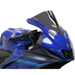 Bodystyle Racing-Scheibe Stark getönt für Yamaha YZF-R 125 (2022) - Verkleidungsscheiben mit ABE, speziell entwickelt von Powerbronze für optimalen Windschutz und sportliches Design – ideal für Rennstrecken und Straßenfahrten.