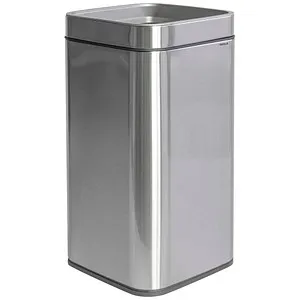 Maul Abfallbehälter MAULprime 25l Edelstahl offen - Haushaltszubehör mit elegantem Design, ideal für eine moderne und hygienische Abfallentsorgung in Ihrem Zuhause.