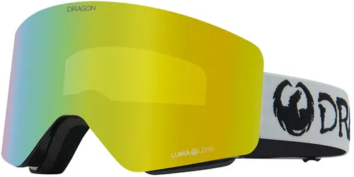 DRAGON R1 Schneebrille 2025 - Kopfhörer mit Farboptimierter Lumalens-Linse, perfekter Passform und 100% UV-Schutz für alle Lichtverhältnisse – ideal für stilbewusste Wintersportler.