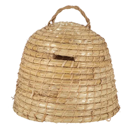 Esschert Design Bienenkorb - Kästen & Zubehör, idealer Bienenstock mit 40 Litern Volumen für ein einfaches und wirtschaftliches Zuhause für Honigbienen.