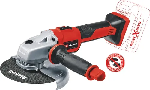 Einhell Professional Akku-Winkelschleifer AXXIO 18/150 - kabellos und leistungsstark - Schleifmaschinen – Der Einhell Akku-Winkelschleifer AXXIO 18/150 bietet kabellose Leistung wie ein 700 W Werkzeug, ausgestattet mit einem wartungsarmen Brushless-Motor für längere Laufzeiten.