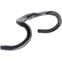 PRO LENKER VIBE AERO PURSUIT 36CM ALU 6066 - Lenker aus Aluminium 6066, aerodynamisches Design für optimale Leistung, kompatibel mit DI2-Systemen und ideal für Rennradfahrer.